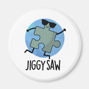 Jiggy Saw Niedlich Dancing Jigsaw Puzzle Puzzle Pu Magnet