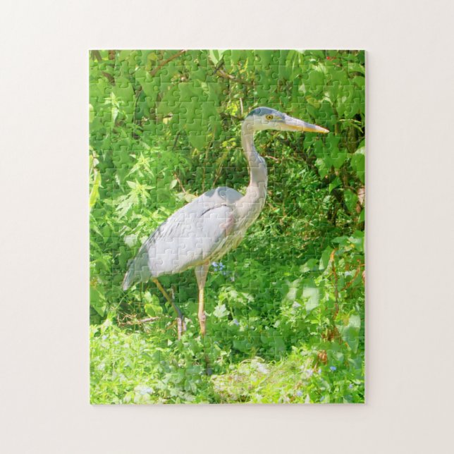 Jigsaw, blauer Held, schöne Naturszene, Puzzle (Vertikal)