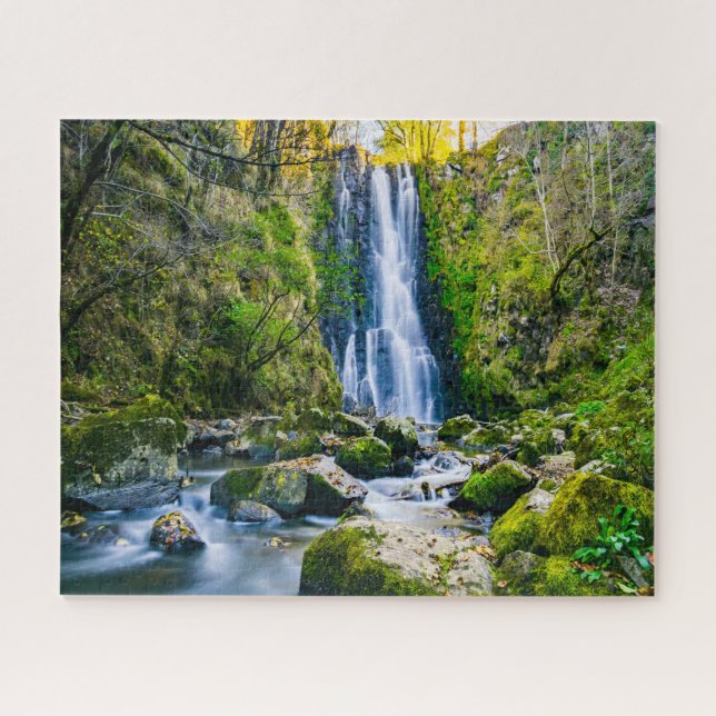 Jigsaw Cascade Falls Mission British Columbia. Puzzle (Horizontal)