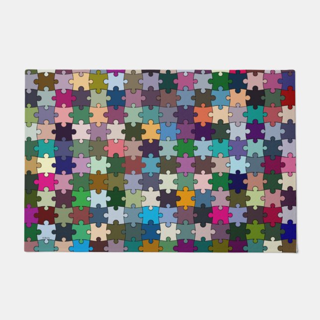 Jigsaw Doormat Fußmatte (Vorderseite)