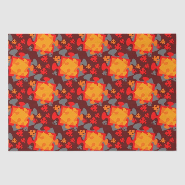 Jigsaw Jumble Seidenpapier (Vorderseite)