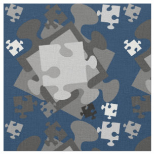 Jigsaw Jumble Stoff