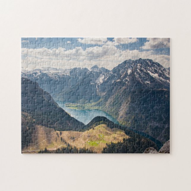 Jigsaw königssee Berchtesgaden. Puzzle (Horizontal)
