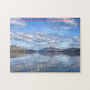 Jigsaw Loch Lomond Schottland. Puzzle