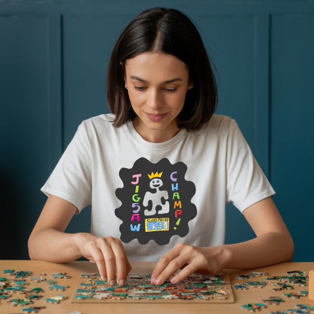 Jigsaw lover T - Shirt Puzzler (Von Creator hochgeladen)