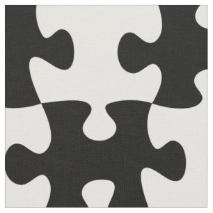 Jigsaw-Muster Stoff
