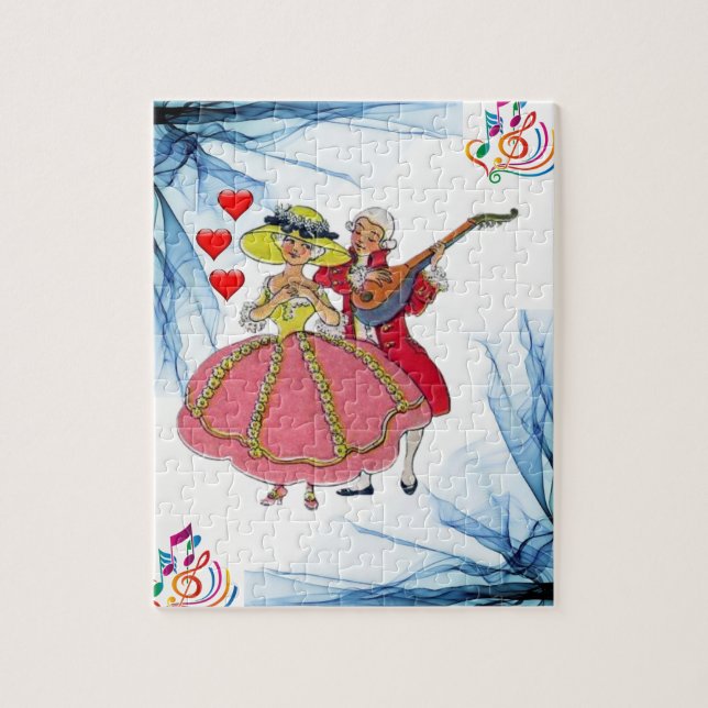 Jigsaw Puzzle (Vertikal)