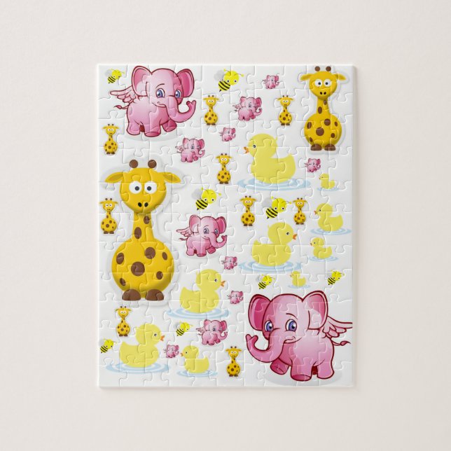 Jigsaw Puzzle (Vertikal)