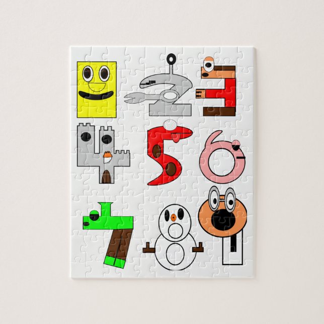 Jigsaw Puzzle (Vertikal)