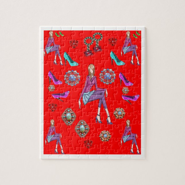 Jigsaw Puzzle (Vertikal)