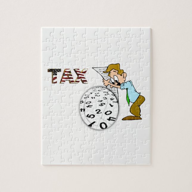 Jigsaw Puzzle Accountant (Vertikal)