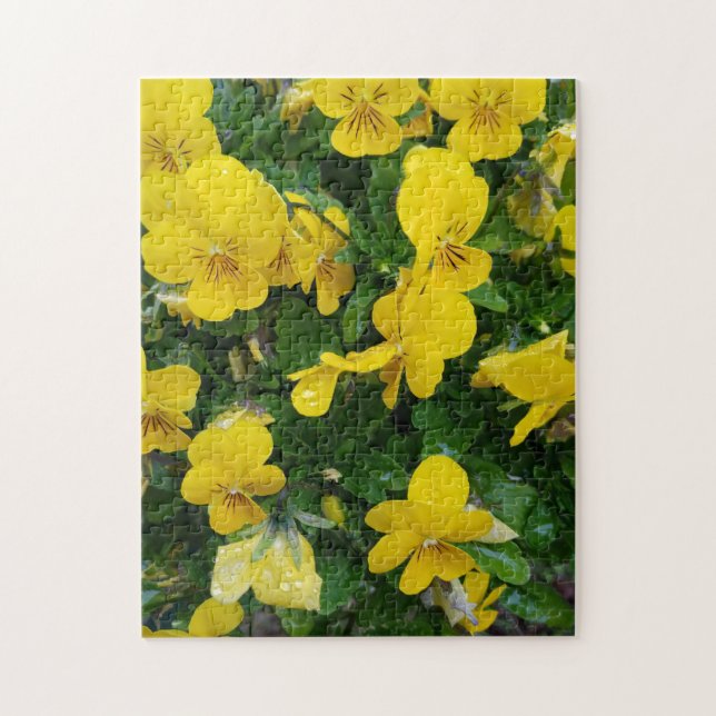 Jigsaw-Puzzle aus Foto-Blume Puzzle (Vertikal)