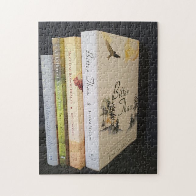 Jigsaw Puzzle buchen mit historischen Romanen (Vertikal)