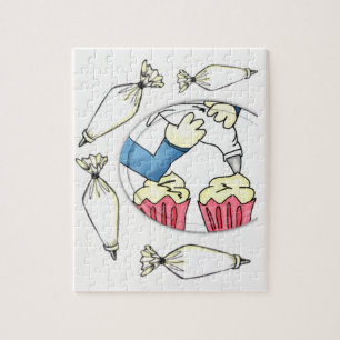 Jigsaw Puzzle Cake Decorator