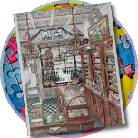 JIGSAW PUZZLE - Cigar Store, 1901 - P. Harnly<br><div class="desc">Dieses 16 x 20 Zoll (520 Stück) Jigsaw Puzzle bietet ein detailliertes Kunstbild mit dem Titel "Cigar Store, 1901". ► Die auf den Rätsel-Seiten angezeigte, hellgraue Hintergrundfarbe (wie abgebildet) kann in die gewünschte Farbe des Single geändert werden. Es wird angezeigt, wenn Ihre Puzzle-Größe nicht das gesamte Puzzle-Board abdeckt. → Passen...</div>