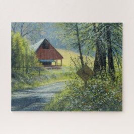 Jigsaw Puzzle "Deer Crossing"