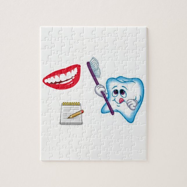 Jigsaw Puzzle Dentist (Vertikal)