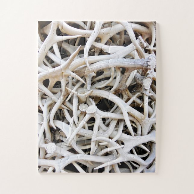 Jigsaw Puzzle Elk Antlers (Vertikal)