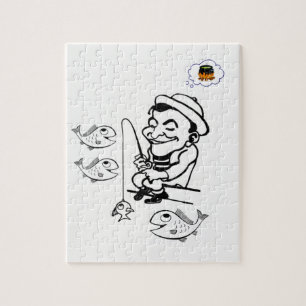 Jigsaw Puzzle Fisherman