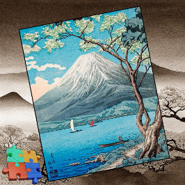 JIGSAW PUZZLE - Fuji vom Yamanaka-See