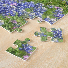 Jigsaw Puzzle Geschenkboxen Bluebonnets und Wildbl
