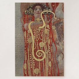 JIGSAW PUZZLE : GUSTAV KLIMT : HYGIEIA : 1907