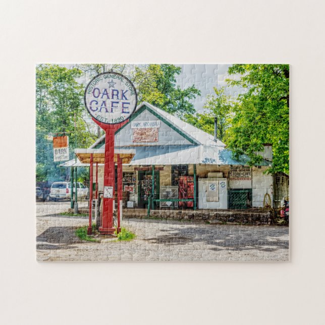 Jigsaw Puzzle, Historic Oark General Store Puzzle (Horizontal)