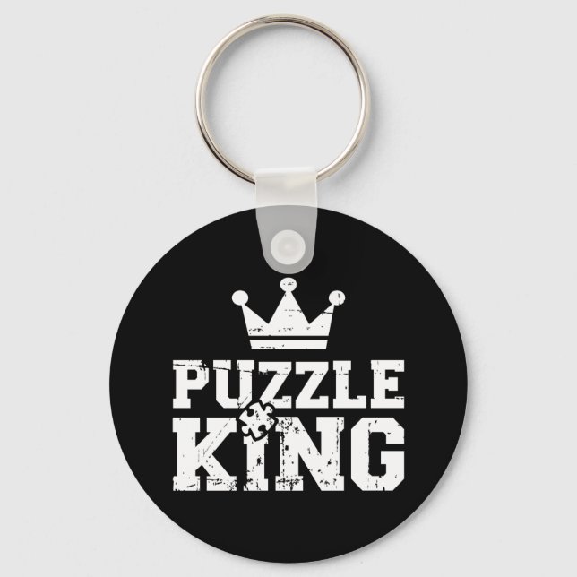 Jigsaw Puzzle King Schlüsselanhänger (Vorderseite)
