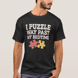 Jigsaw-Puzzle-Liebhaber Puzzler - Ich puzzel über  T-Shirt
