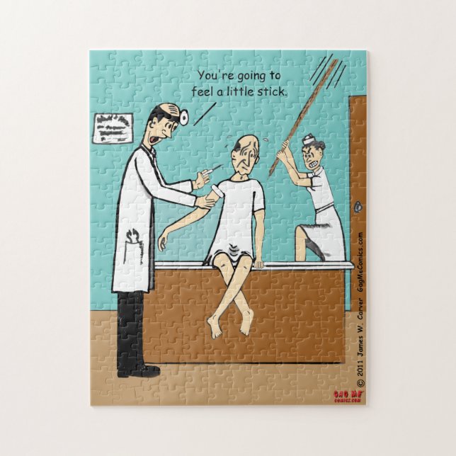 Jigsaw Puzzle "Little Stick" (Vertikal)