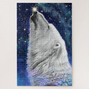 Jigsaw-Puzzle mit Eisbär Puzzle