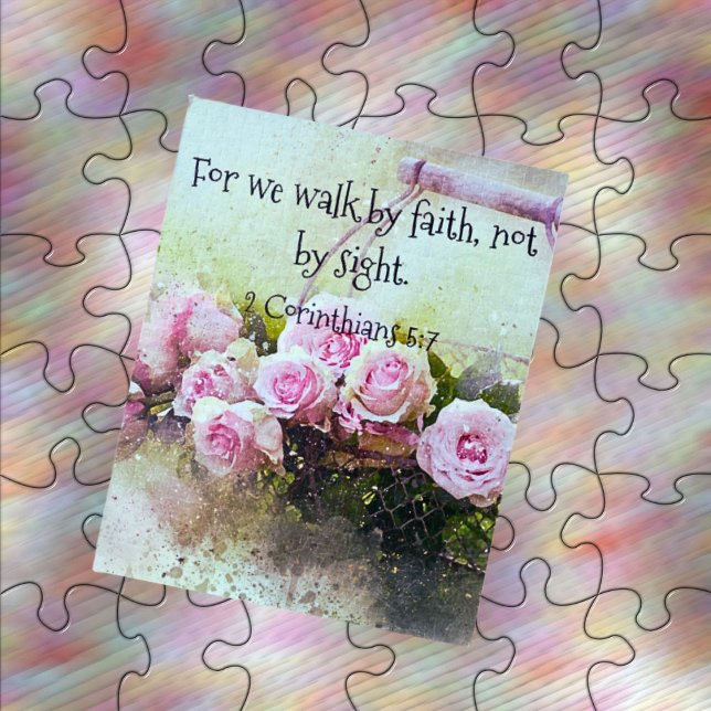 Jigsaw Puzzle mit Geschenkboxen, Walk by Faith (Von Creator hochgeladen)