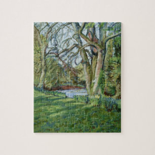 Jigsaw Puzzle mit Spring Landschaft