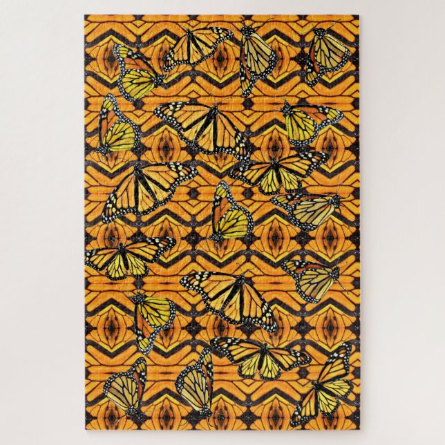 Jigsaw Puzzle Monarch Collage (Vertikal)