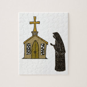 Jigsaw Puzzle Nun