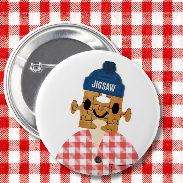 Jigsaw Puzzle Person Games Head Button (Von Creator hochgeladen)