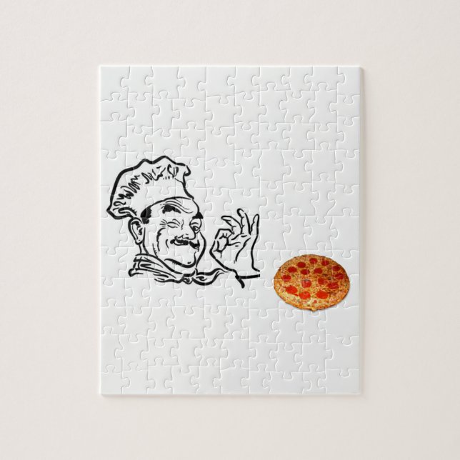 Jigsaw Puzzle Pizzaman (Vertikal)