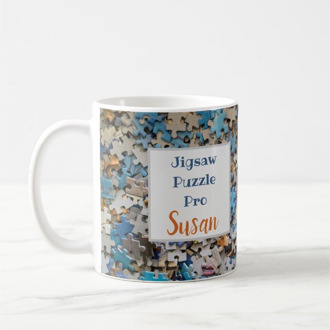 Jigsaw Puzzle Pro Kaffeetasse (Links)