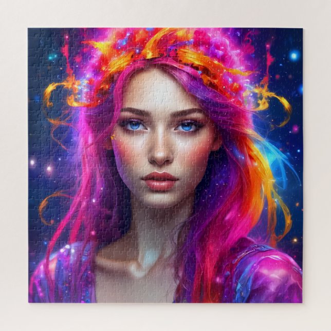 Jigsaw Puzzle Set von A Girls Portrait (Vertikal)