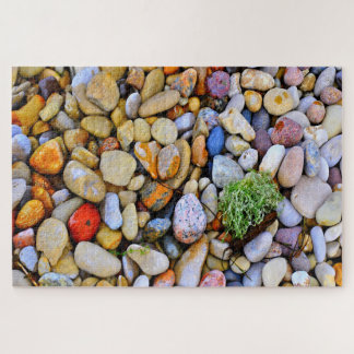 Jigsaw Puzzle Stones. Great Lakes Shoreline