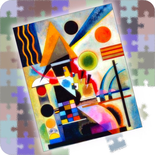 JIGSAW PUZZLE - "Swinging" - Wassily Kandinsky (Von Creator hochgeladen)
