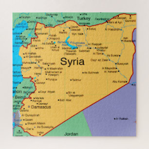 Jigsaw Puzzle von Syrien