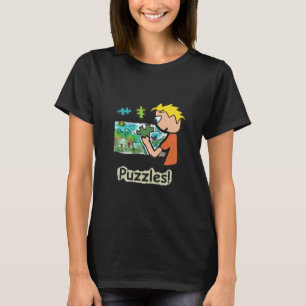 Jigsaw Puzzler Puzzles T-Shirt