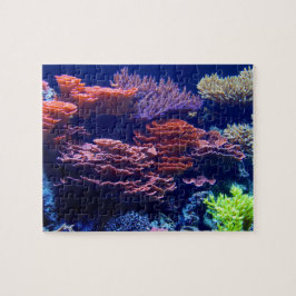 Jigsaw, schöne farbenfrohe Unterwasserszene Puzzle