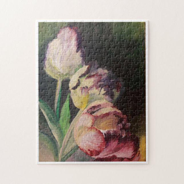 Jigsaw Tulip Puzzle von JP Denyer (Vertikal)