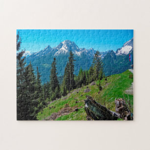 Jigsaws Berchtesgaden Massif Deutschland. Puzzle