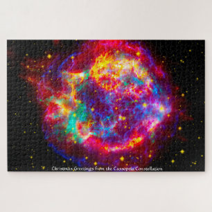 Jigsaws der Cassopeia Constellation. Jigsaw Puz Puzzle