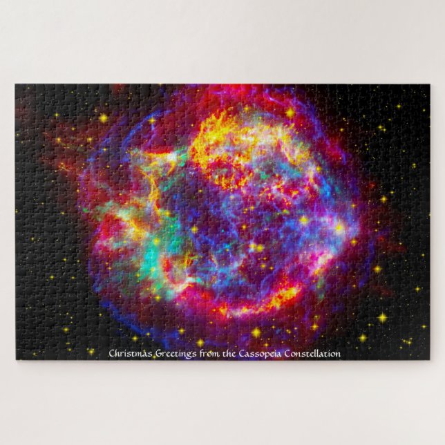 Jigsaws der Cassopeia Constellation. Jigsaw Puz Puzzle (Horizontal)