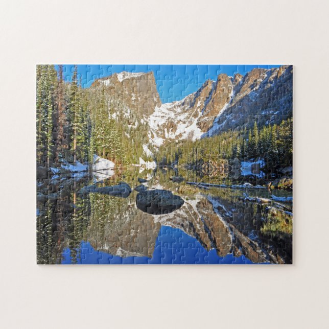 Jigsaws Dream Lake Colorado USA. Puzzle (Horizontal)