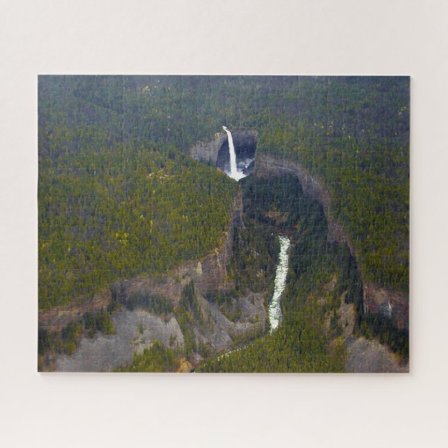 Jigsaws Helmcken Falls Murtle River. Puzzle (Horizontal)
